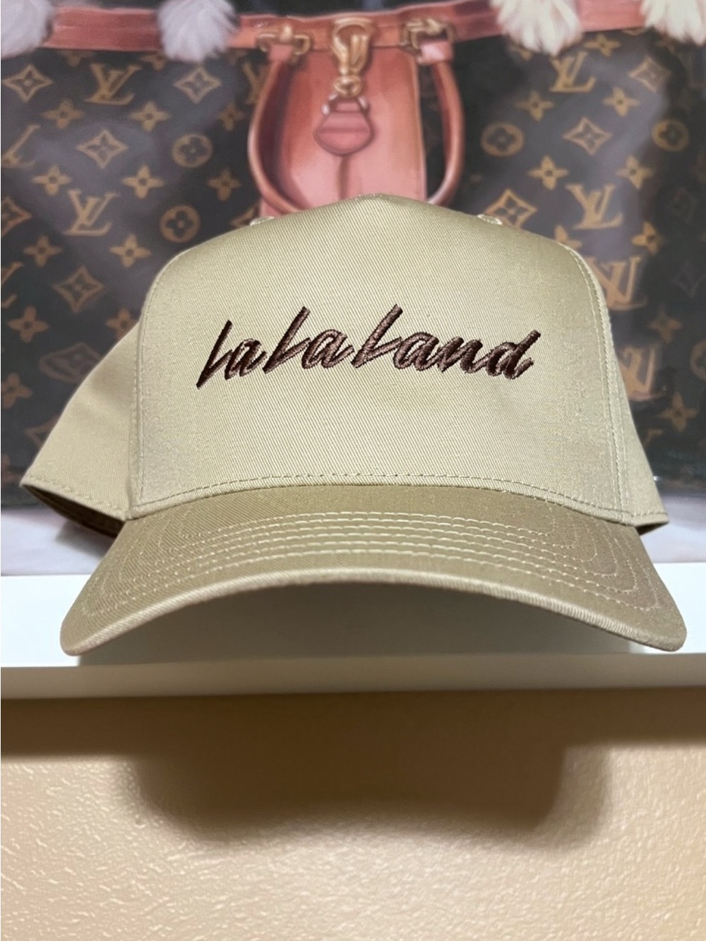 LaLa Land Cafe 🍵 Khaki Cap | SnapBack